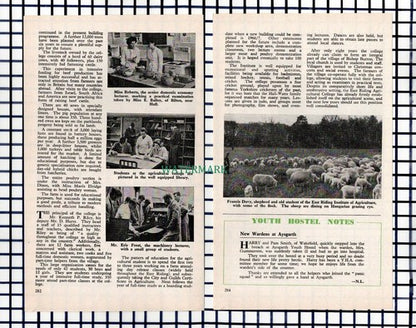 East Riding Institute Of Agriculture Bishop Burton Kenneth Riley - 1963 Article