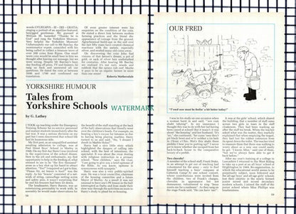 (6923) G Lathey Morley Teacher Blackgate School Tingley - 1992 Small Article