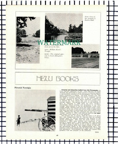 (109) Euston Hall Suffolk Duke Of Grafton  - 1973 Article