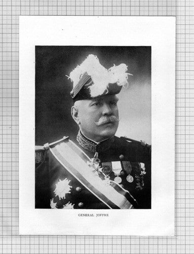 General Joffre - c.1920s Book Print