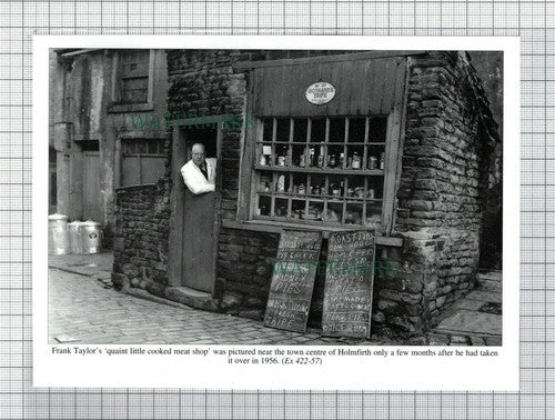 C7535) HOLMFIRTH Huddersfield Frank Taylor Meat  Haigh Howard Shepherd CUTTING