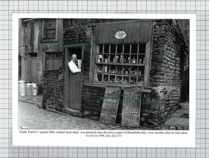 C7535) HOLMFIRTH Huddersfield Frank Taylor Meat  Haigh Howard Shepherd CUTTING