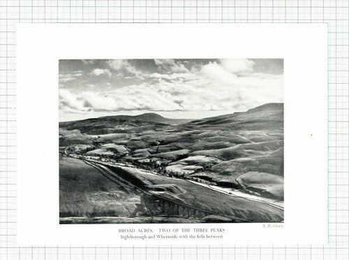 (5947) Broad Acres Ingleborough Whernside  c.1948 Clip