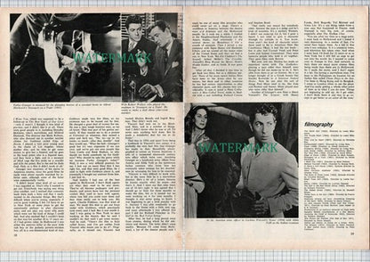 FARLEY GRANGER Actor  Interview  - 1973 Article