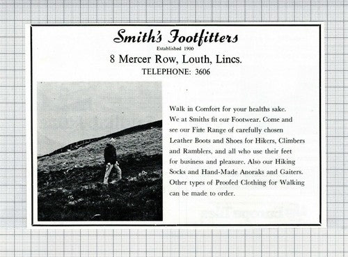 Smith's Footfitters Louth Lincolnshire Advert -  1979 Clipping