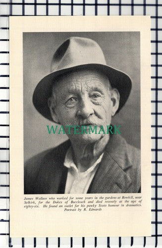 C6864) James Wallace Bowhill Selkirk Duke Of Buccleuch - 1954 Cutting