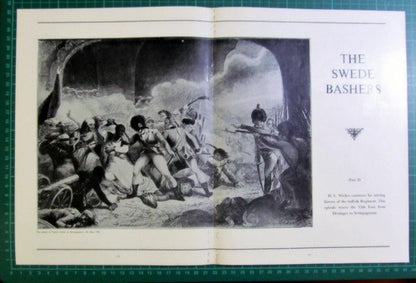 X1134) Swede Bashers 12th Regiment of Foot The Suffolks - 1960s 3-PART Article