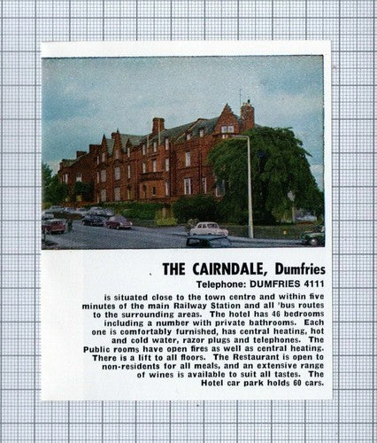 (5321) The Cairndale Dumfries Scotland  - 1976 Clip