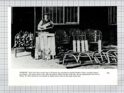 Mr Kelk Allsops Worksop Shelley St Worksop / WH Smith's Worksop Station Clipping