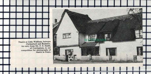 C7307) Little Waltham Essex Cottage - 1967 Cutting