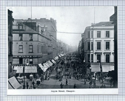 (5659) Jamaica Bridge / Argyle Street Glasgow - c.1900 Cutting