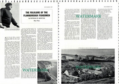 (8032) Folklore Of The Flamborough Fishermen l - 1965 2-Part Article