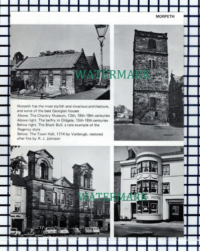 (7568) Morpeth  / Hexham  - c.1969 Cutting