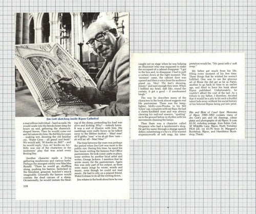 (6096) Jim Gott Artist Ripon North Yorkshire - 1988 SMALL Article
