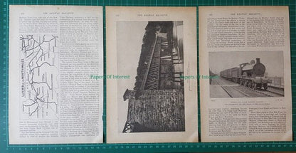 (6668) The Midland London North Western Railways In Wales - 1917 Article