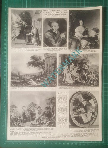 (X862) The Toledo Museum Of Art Ohio Edward Drummond Libbey   - 1955 Clip