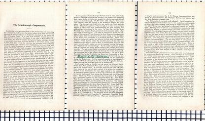 (6559) The Scarborough Corporation - 1901 Article