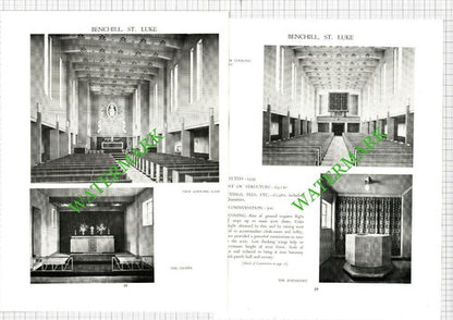 Benchill St Luke's Church - c.1947 Article / Print