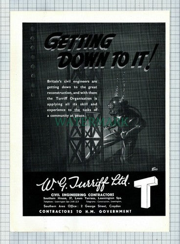 (8692) Hope's Windows Advert/ W G Turriff Ltd  - c.1945 Cutting