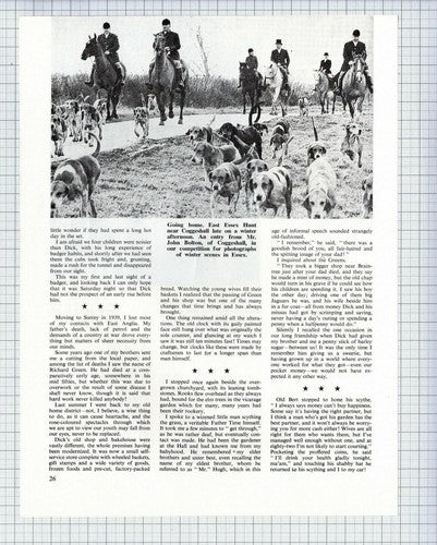 (5679) Dick Richard Green Baker Belchamp Walter St Paul's Elspeth Ricks - 1968