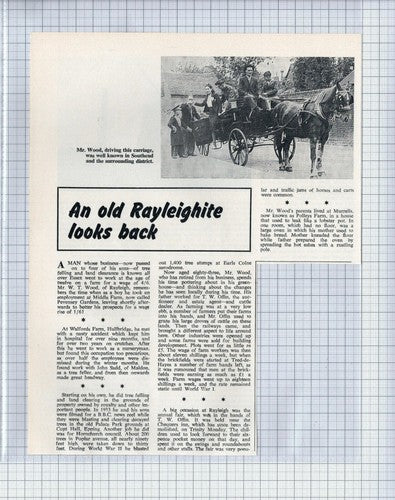 (5319) Mr W T Wood Rayleigh Essex Murrells Polleys Farm  - 1969 Clip