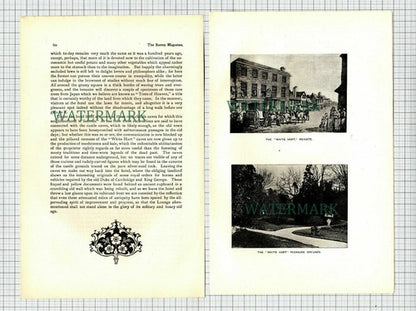 The White Hart Hotel Reigate Surrey Bailey Williams  - 1901 Article
