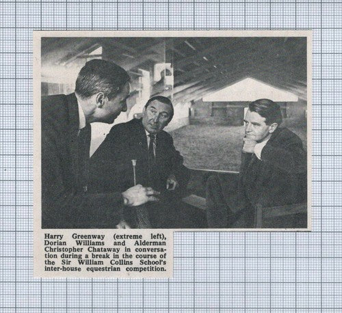 (5352) Harry Greenway Dorian Williams Christopher Chataway William Collins 1969