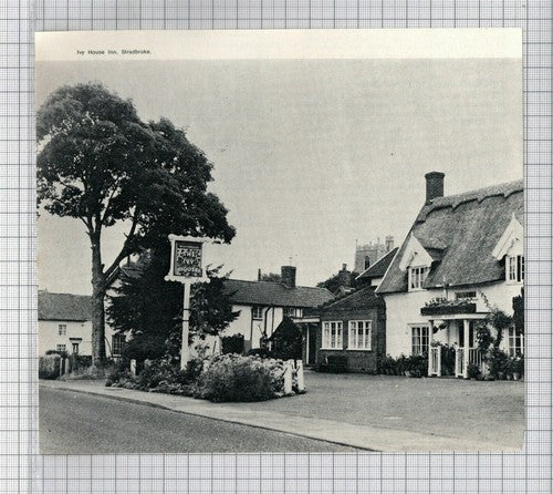 (6142) Ivy House Inn Stradbroke Suffolk  - 1974 Clip