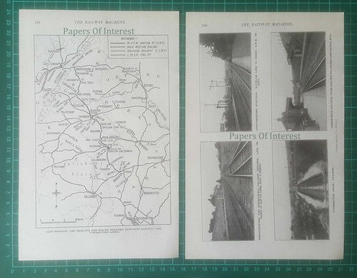 The Midland & South Western Junction Railway Swindon Station -1932 Article
