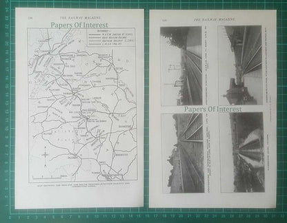The Midland & South Western Junction Railway Swindon Station -1932 Article