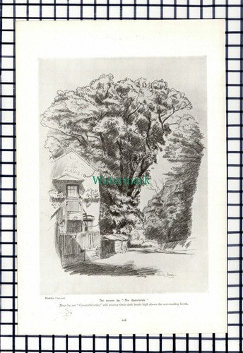 C6299) The Spaniards  / Frognal Hampstead  - c.1909 Print