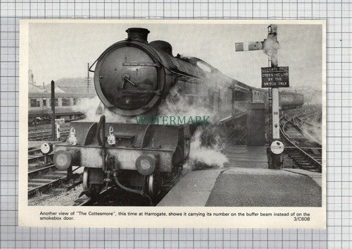 C7638) The Cottesmore Railway Locomotive Holbeck Leeds Harrogate - Cutting