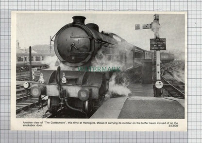 C7638) The Cottesmore Railway Locomotive Holbeck Leeds Harrogate - Cutting