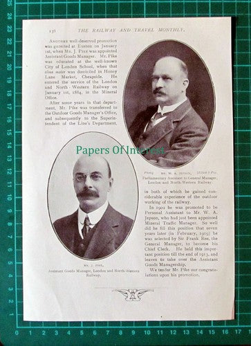(6422) Sir Alexander Kaye Butterworth Jepson Pike North Western Railway  - 1914
