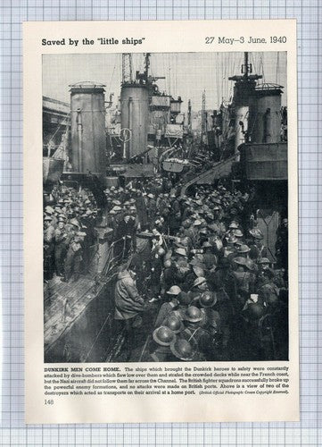 (5761)  Dunkirk Men Come Home  - c.1946  Clip