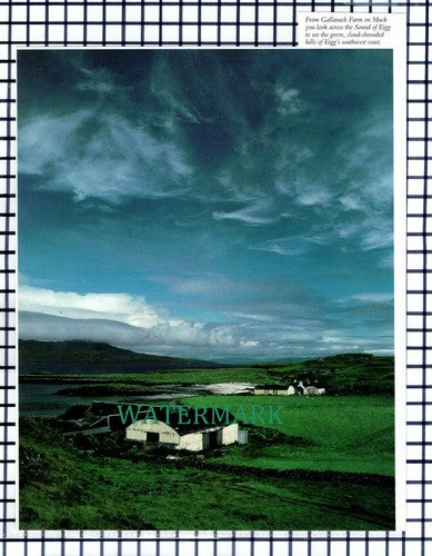 (7423) Gallanach Farm Muck Scotland Eigg  - 1980s Cutting