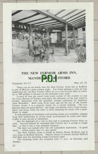 C187) New Fermor Arms Inn Rufford Mawdsley / Morris Dancers Scarisbrick Lanzi