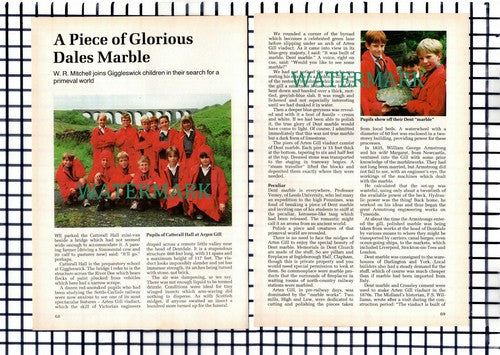 (8256) Giggleswick Catterall Hall School Argen Gill - 1994 Article