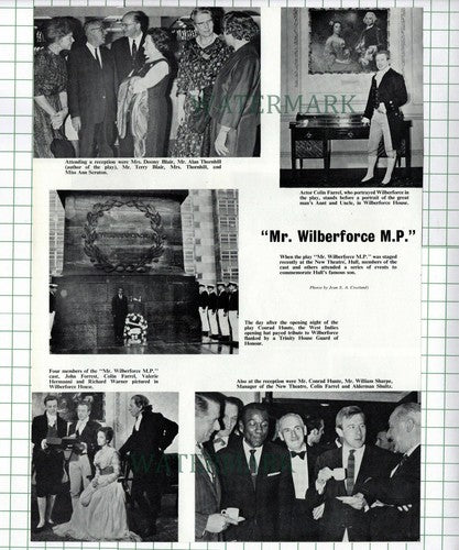 New Theatre Hull Conrad Hunte William Sharpe Deemy Blair Farrel - 1966 Cutting