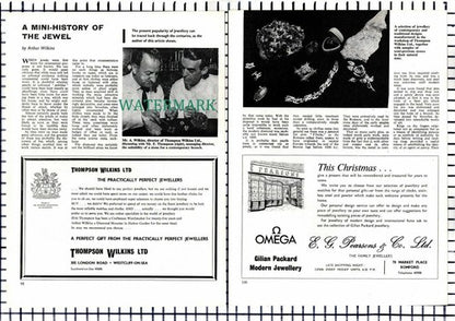 (8382) Thompson Wilkins Ltd Jewellers Arthur Wilkins Westcliff Essex - 1967