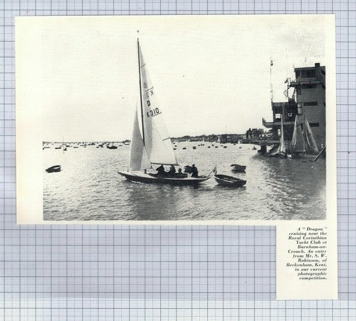 (5567) Royal Corinthian Yacht Club Burnham On Crouch Essex  - 1964 Clip
