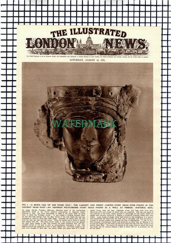 Prof Mallowan Nimrud Excavations  - 1952 Article