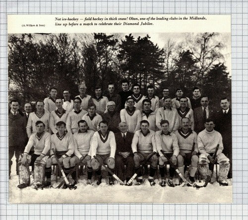 Olton Hockey Club Diamond Jubilee Match - 1960 Cutting