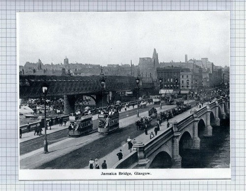(5659) Jamaica Bridge / Argyle Street Glasgow - c.1900 Cutting