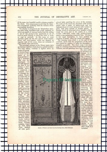 The Hotel Metropole London - 1886 Article