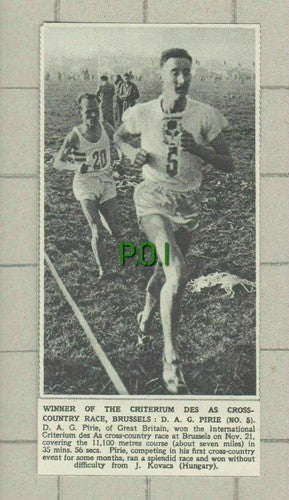 (5380)  D A G Pirie Cross Country Winner Criterium des As - 1954 Clip