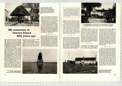 Canvey Island B T Flight Little Waltham Chelmsford Essex -1965 Article