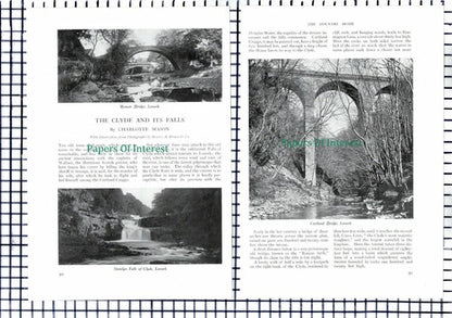 (6837) Lanark River Clyde  - c.1912 Article