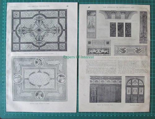 (6444) Mr Stanley R Sleep Scholarship Drawings  - 1913 Article