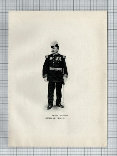 General Dubail   - c.1920s Book Print